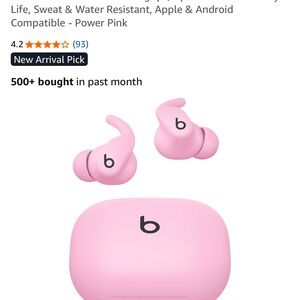 Bose Power Pink True Wireless Earbuds